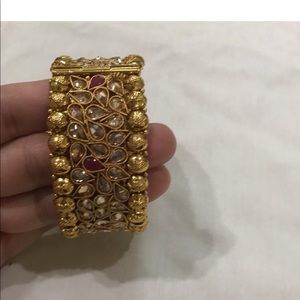 Indian polki bangle